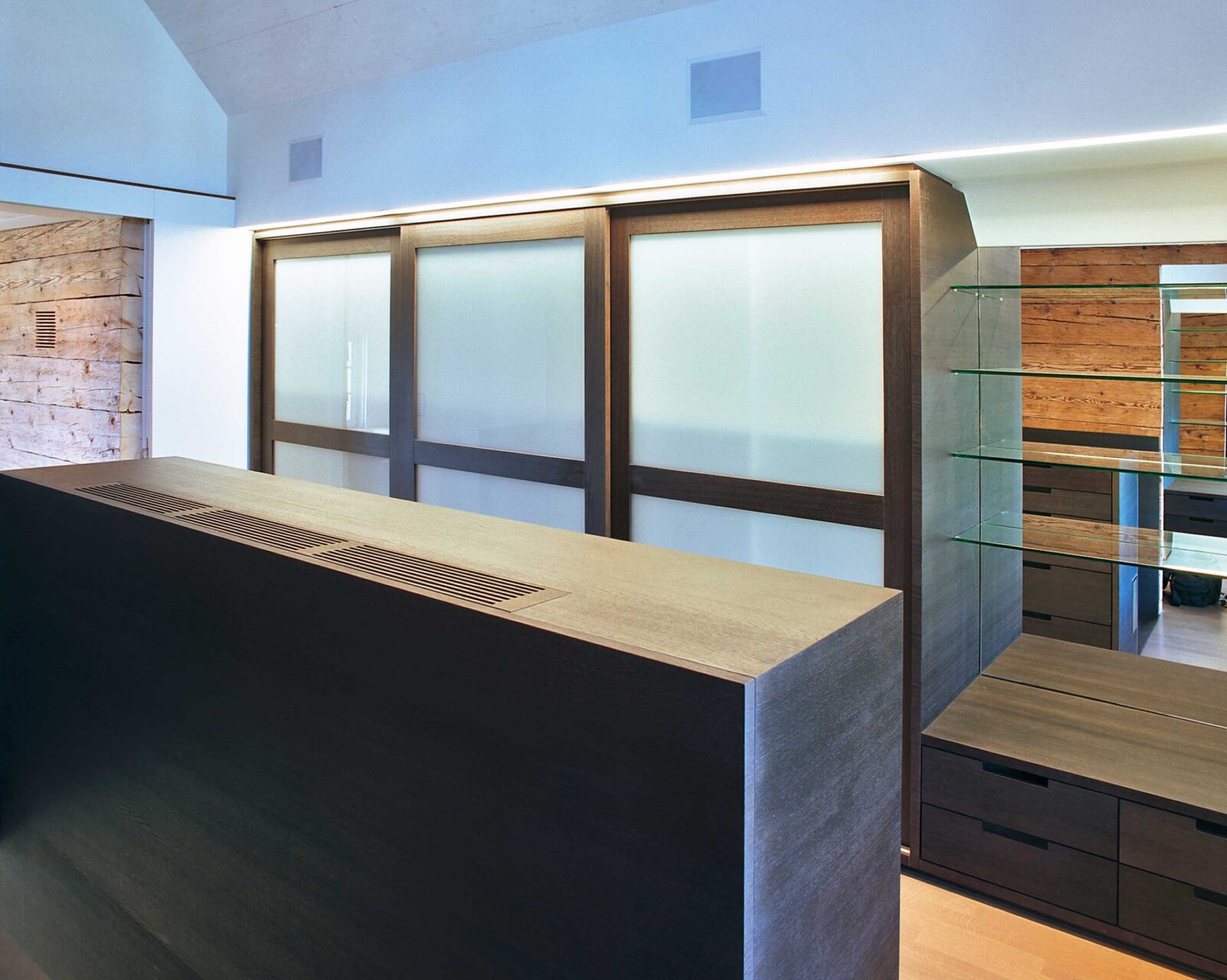 Dorfstrasse Feusisberg, Ankleide, marty architektur