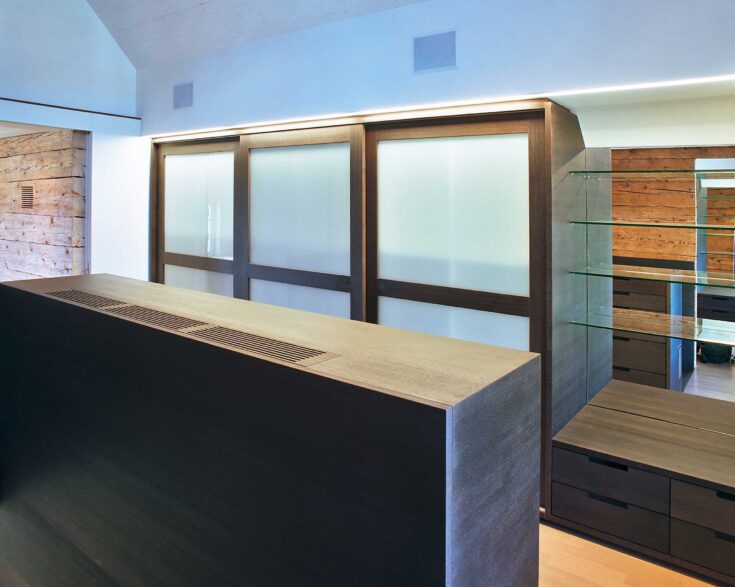 Dorfstrasse Feusisberg, Ankleide, marty architektur