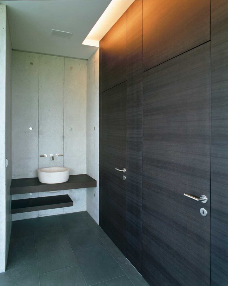 Dorfstrasse Feusisberg, Lavabo, marty architektur