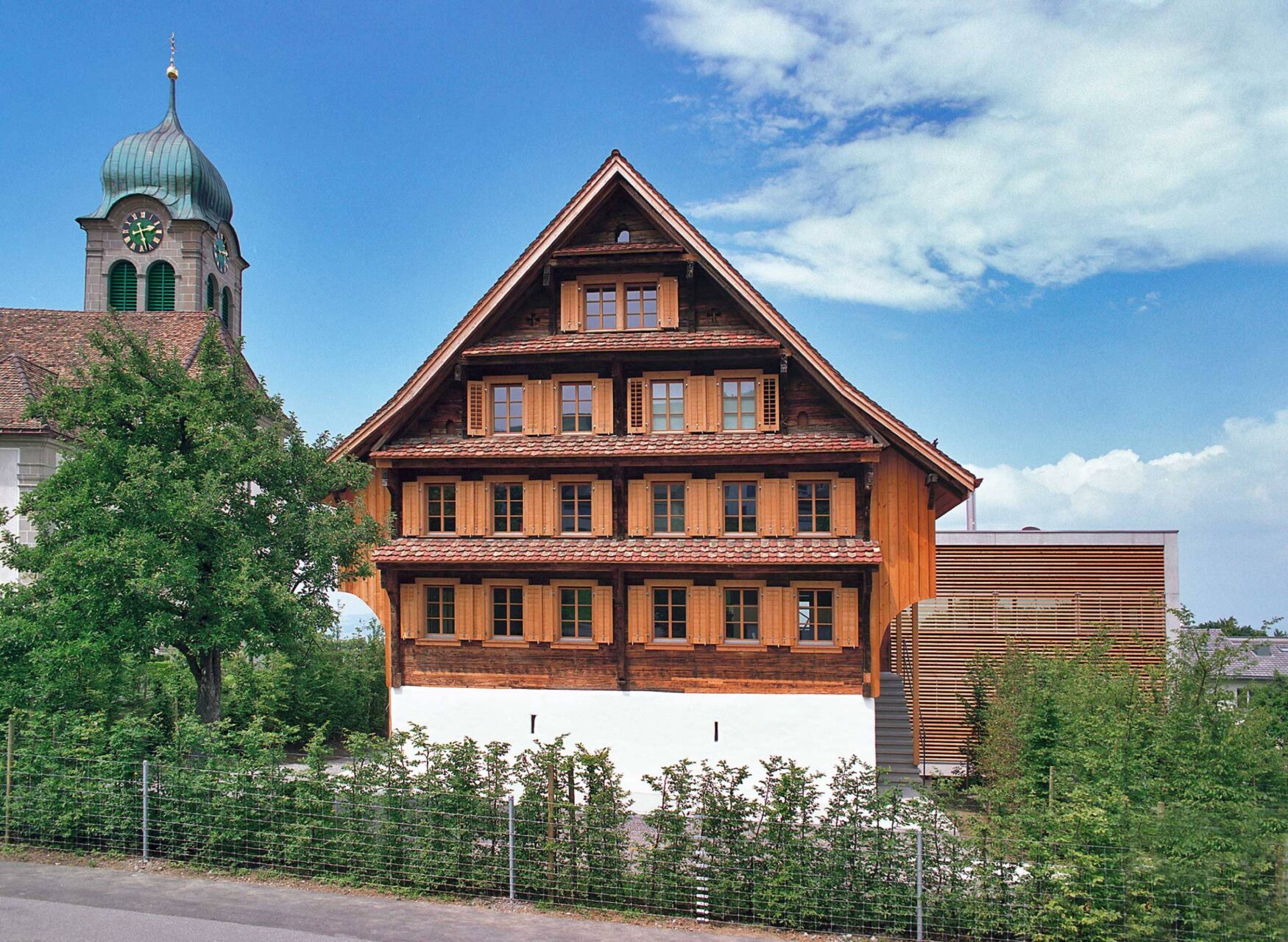 Dorfstrasse Feusisberg, Aussenaufnahme, marty architektur