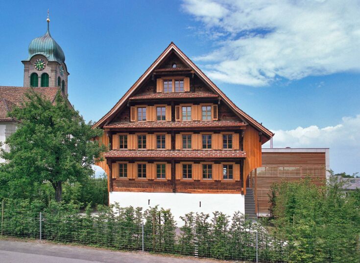 Dorfstrasse Feusisberg, Aussenaufnahme, marty architektur