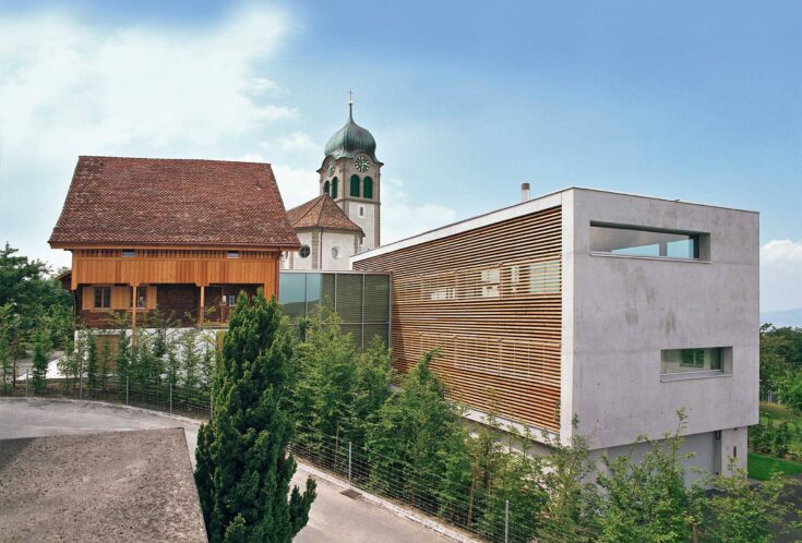 Dorfstrasse Feusisberg, Aussenaufnahme, marty architektur