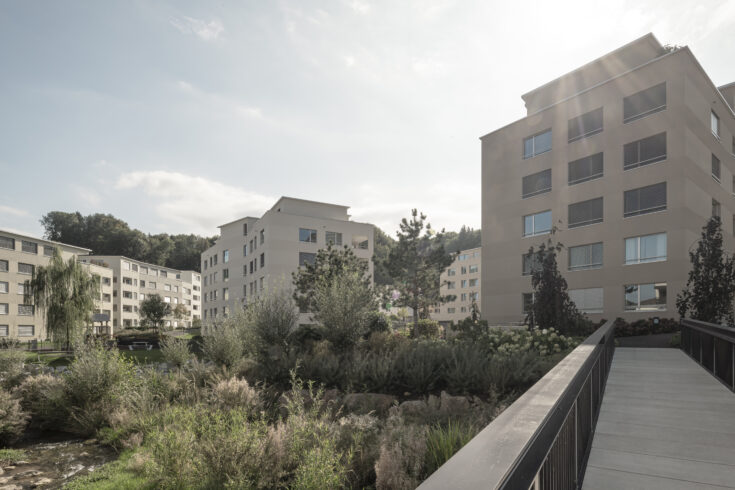 Bächlipark Wollerau, Aussenaufnahme, marty architektur