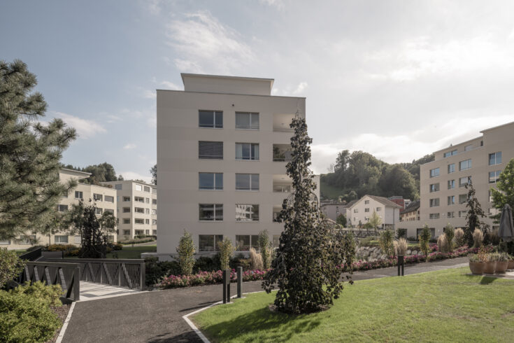 Bächlipark Wollerau, Aussenaufnahme, marty architektur