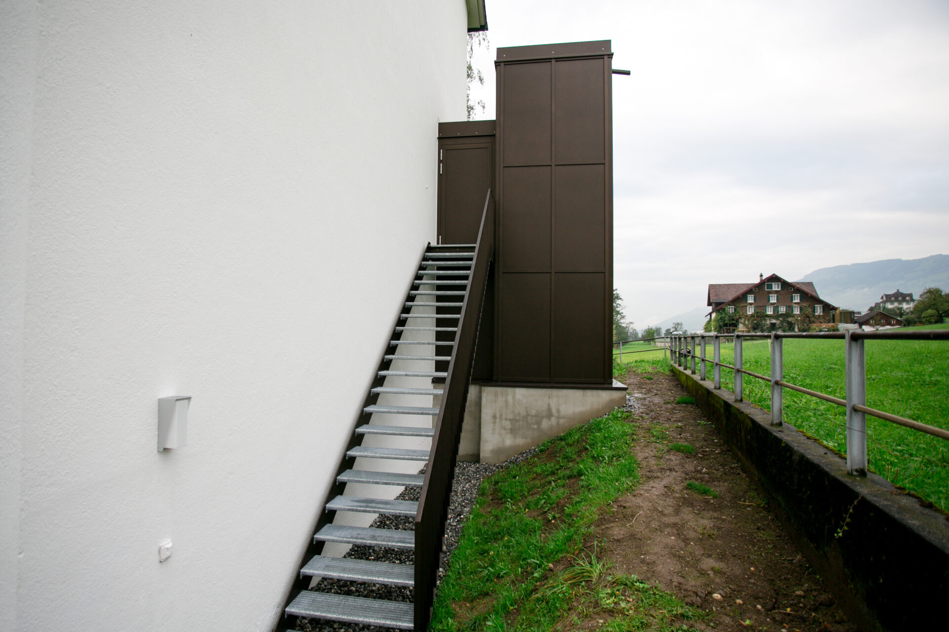 Bundesbriefmuseum Schwyz, Aussenaufnahme, marty architektur