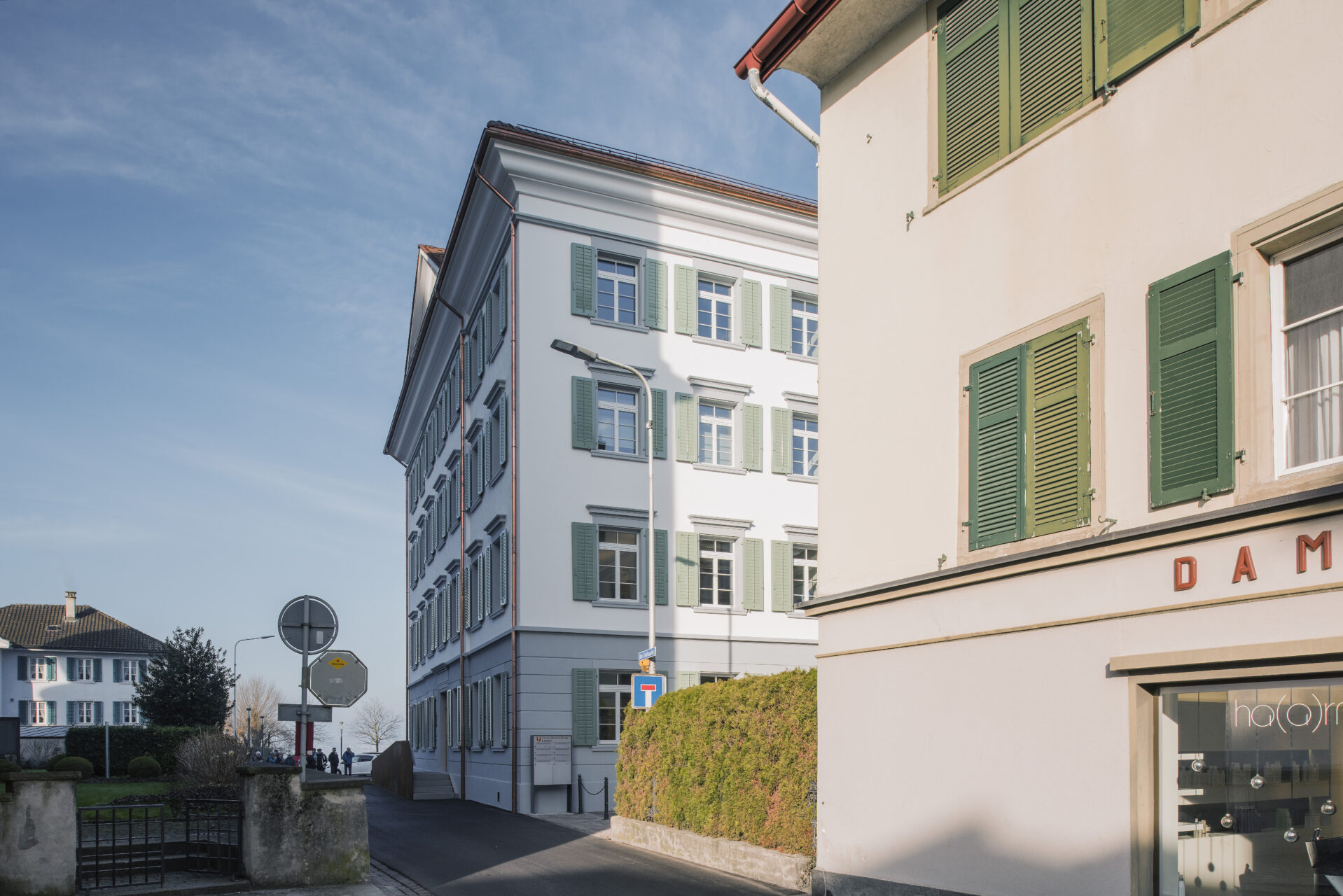 Gemeindehaus Lachen, Aussenaufnahme, marty architektur