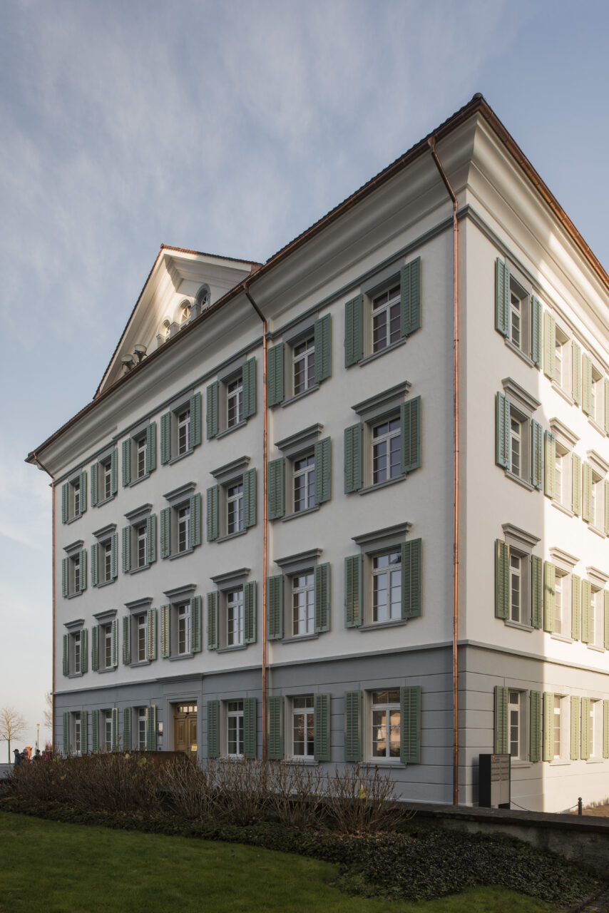 Gemeindehaus Lachen, Aussenaufnahme, marty architektur