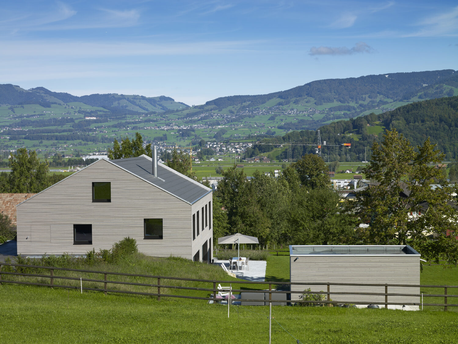 Höflistrasse Reichenburg, Aussenaufnahme, marty architektur