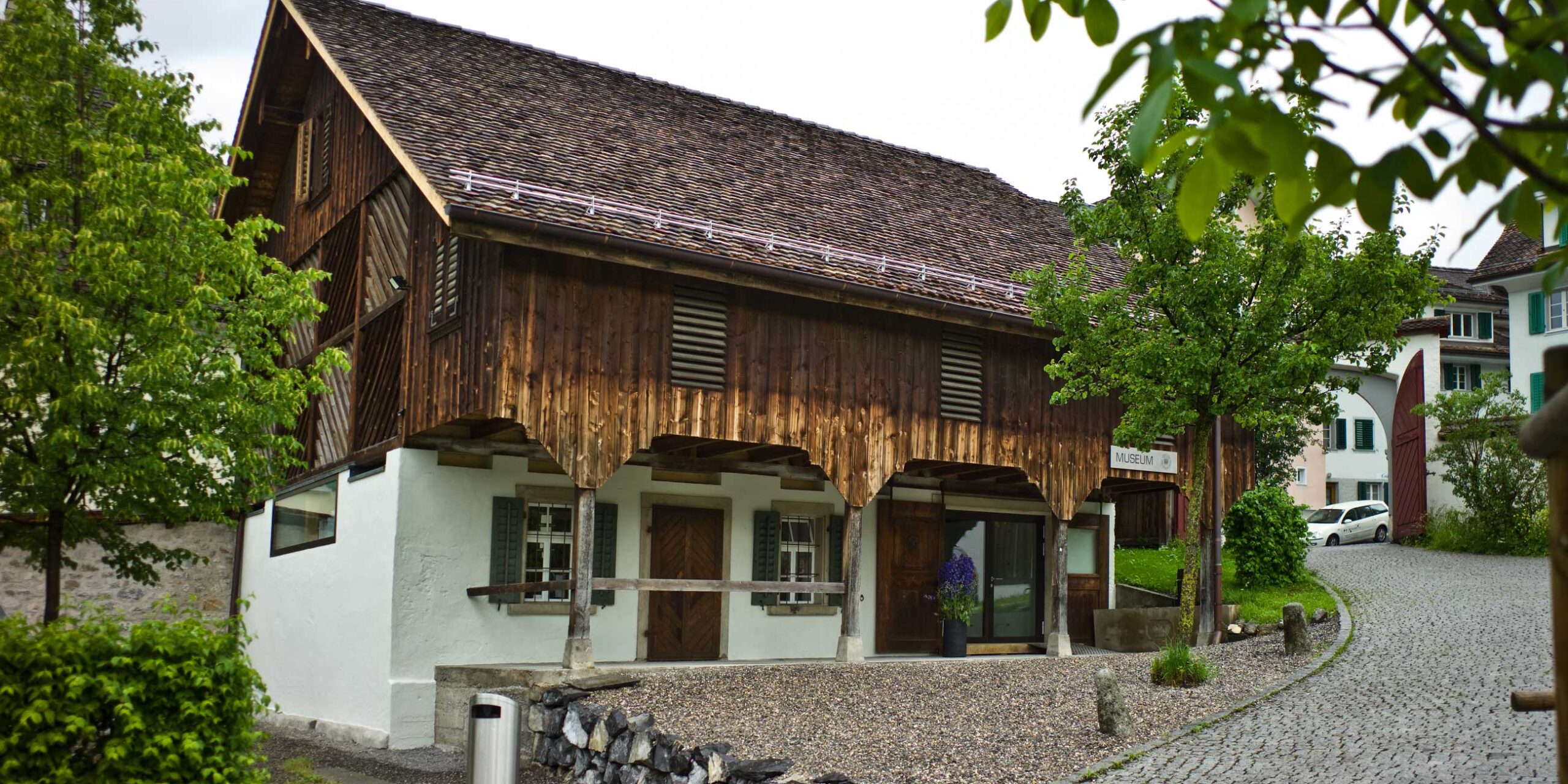 Ital Reding Haus Schwyz, Aussenaufnahme, marty architektur