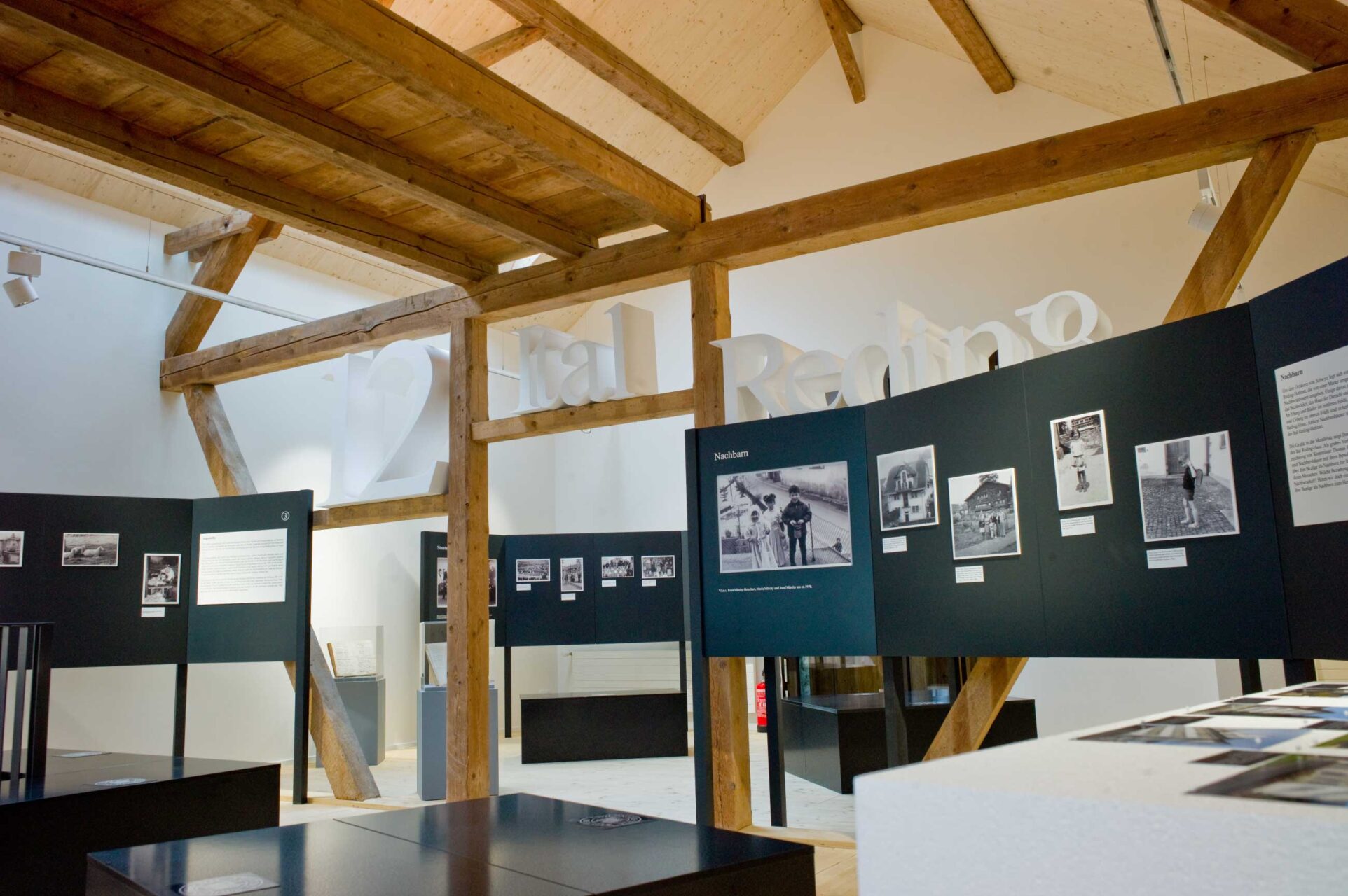 Ital Reding Haus Schwyz, Ausstellung, marty architektur