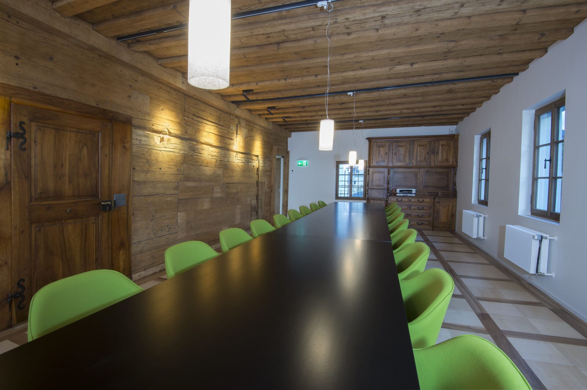 Lehnhof Altdorf, Restaurant Saal, marty architektur