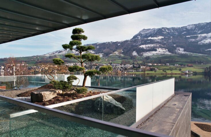Luzernerstrasse Küssnacht, Aussciht auf See, marty architektur