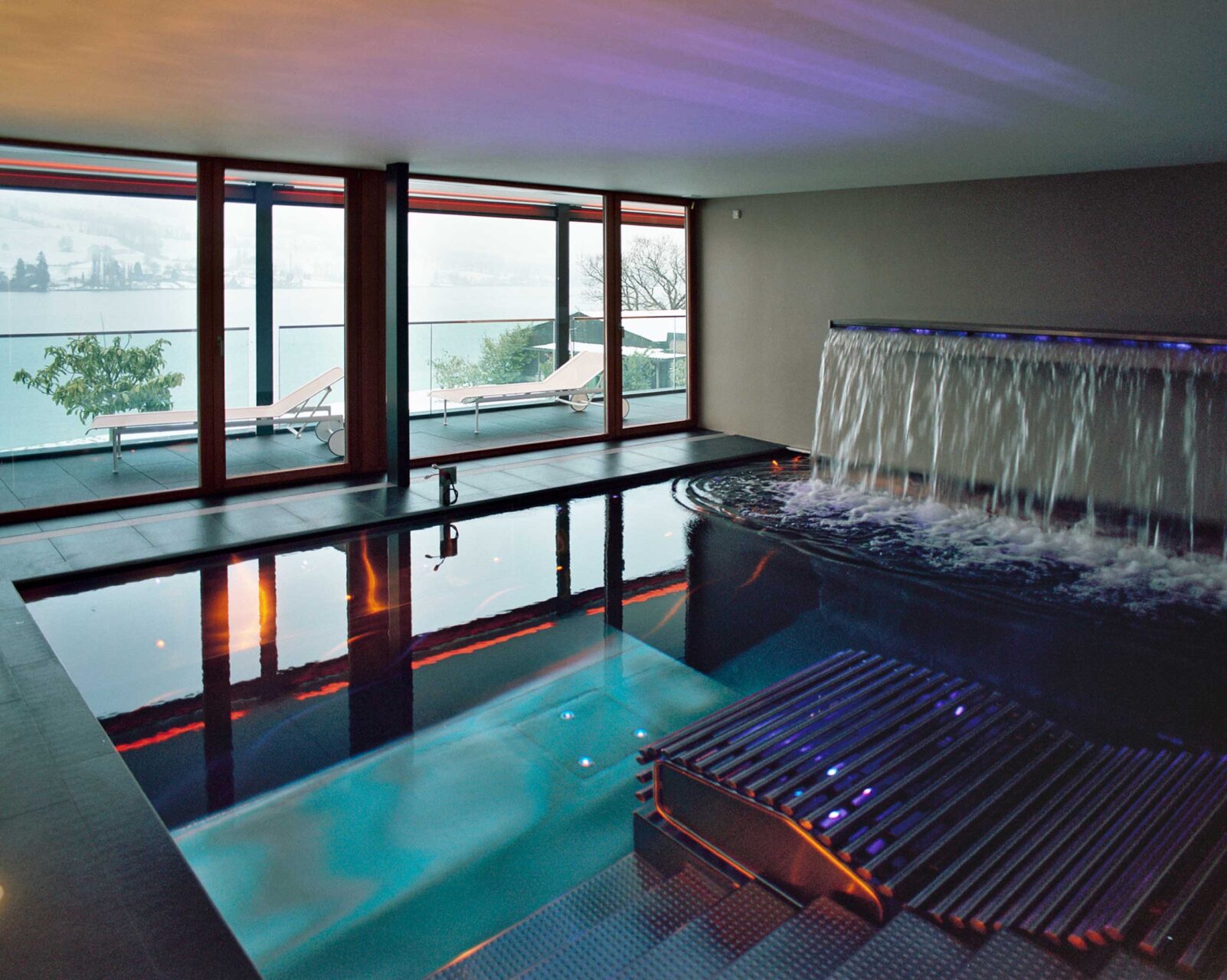 Luzernerstrasse Küssnacht, Pool innen, marty architektur
