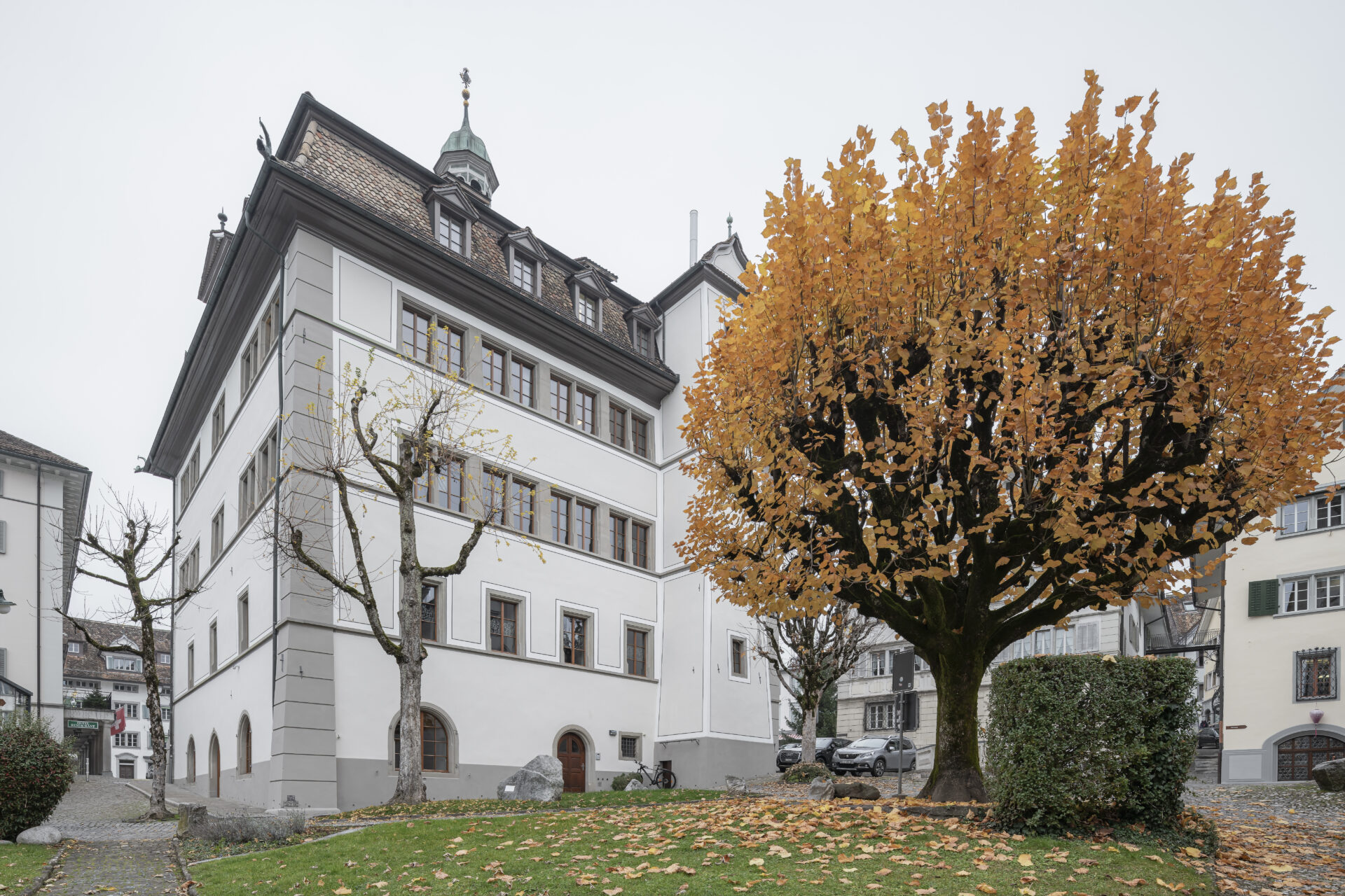 Rathaus Schwyz, Aussenaufnahme, marty architektur