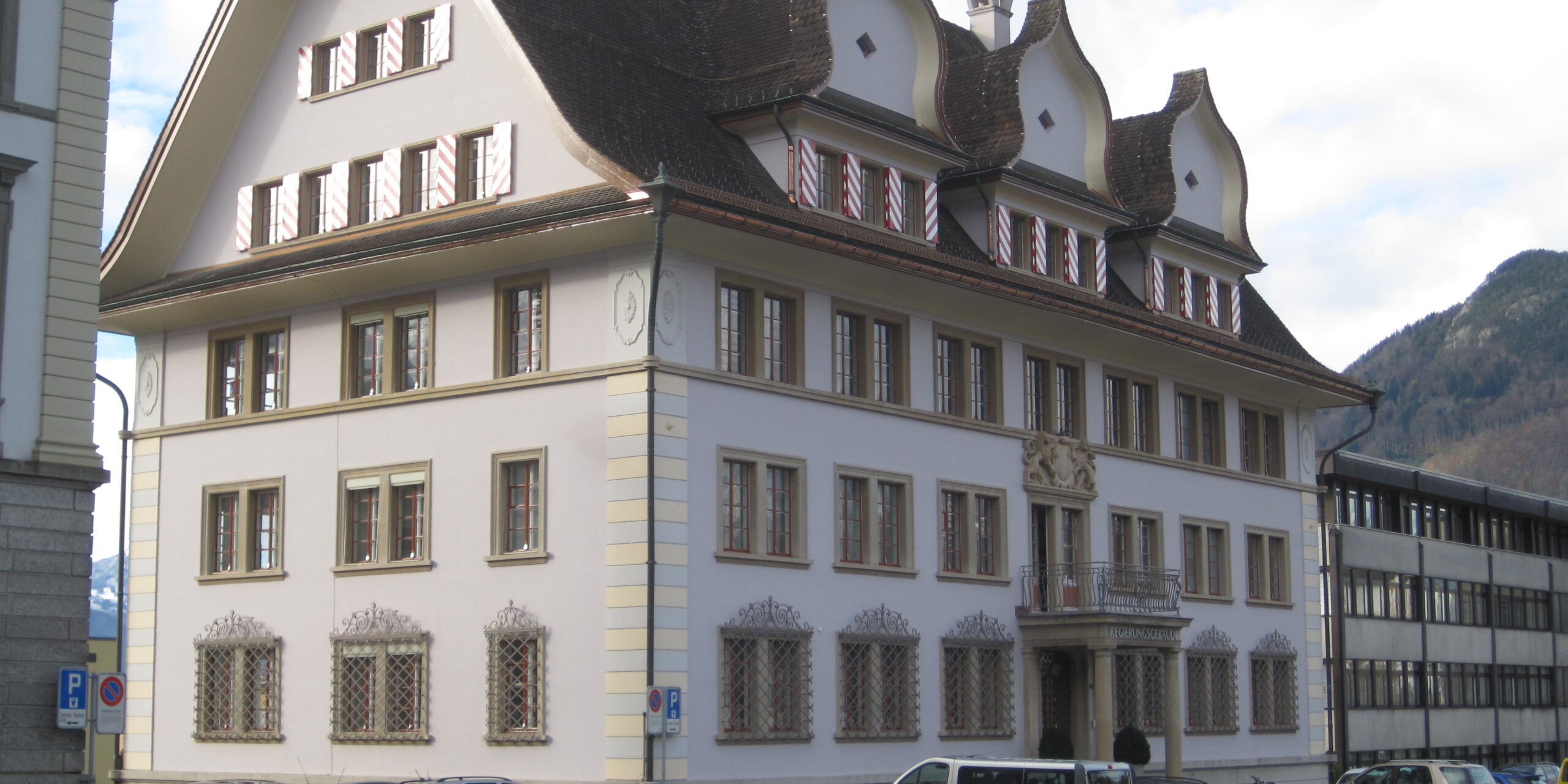 Regierungsgebäude Schwyz, Aussenaufnahme, marty architektur