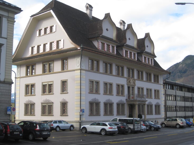 Regierungsgebäude Schwyz, Aussenaufnahme, marty architektur