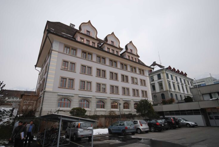 Regierungsgebäude Schwyz, Aussenaufnahme, marty architektur