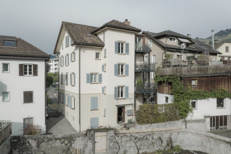 Schützenstrasse Schwyz, Aussenaufnahme, marty architektur