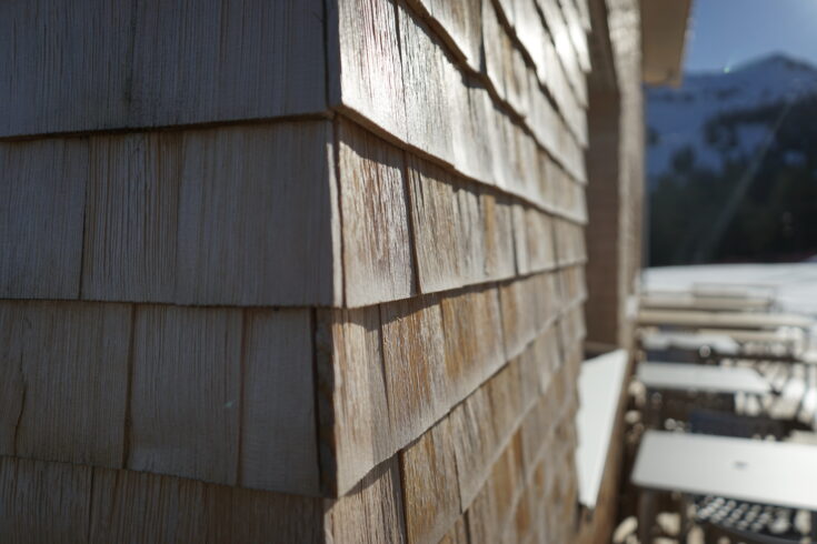 Stoos Hüttä, Fassade Holzschindeln, marty architektur