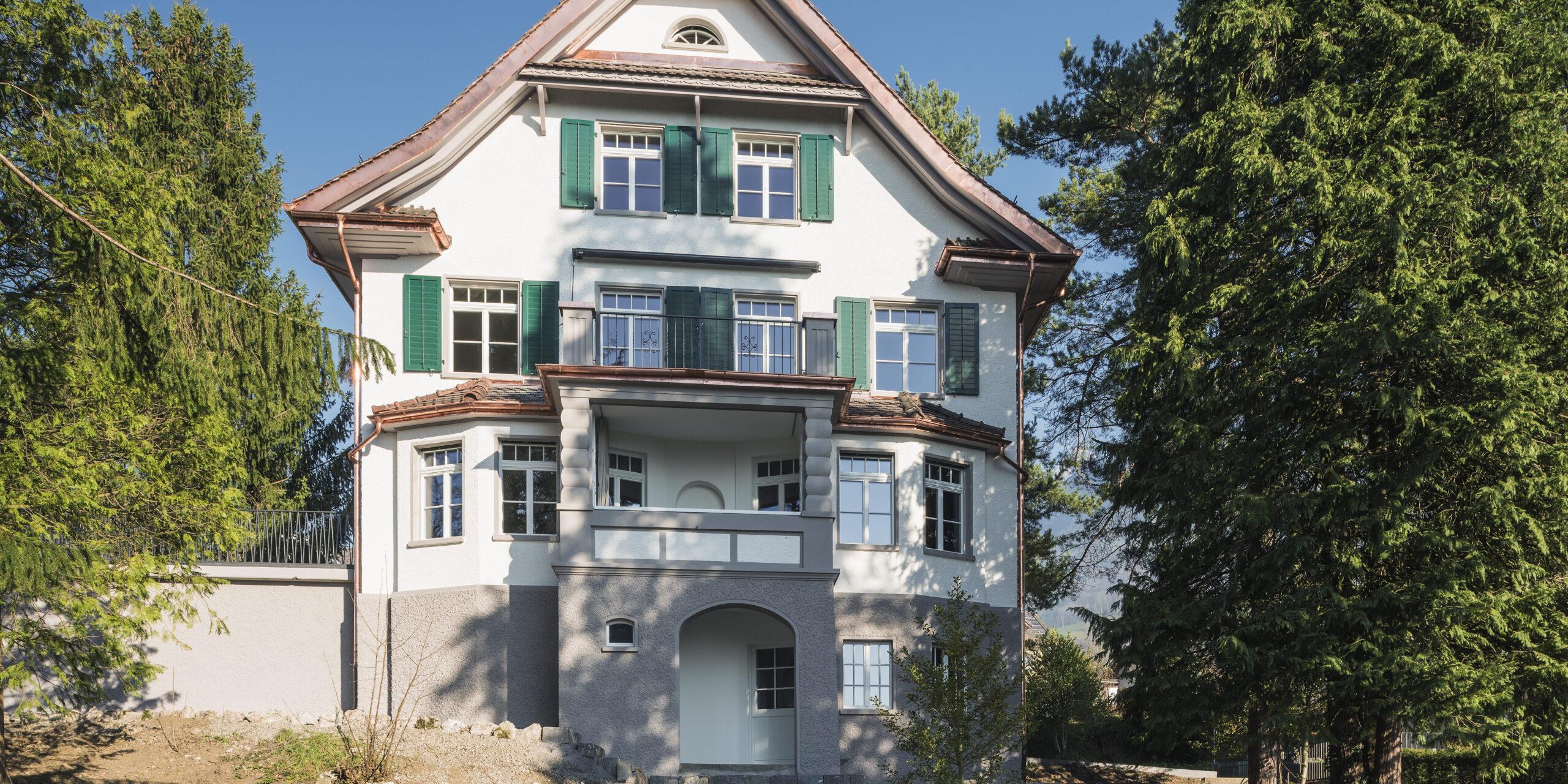 St. Martinsstrasse Schwyz, Aussenaufnahme, marty architektur