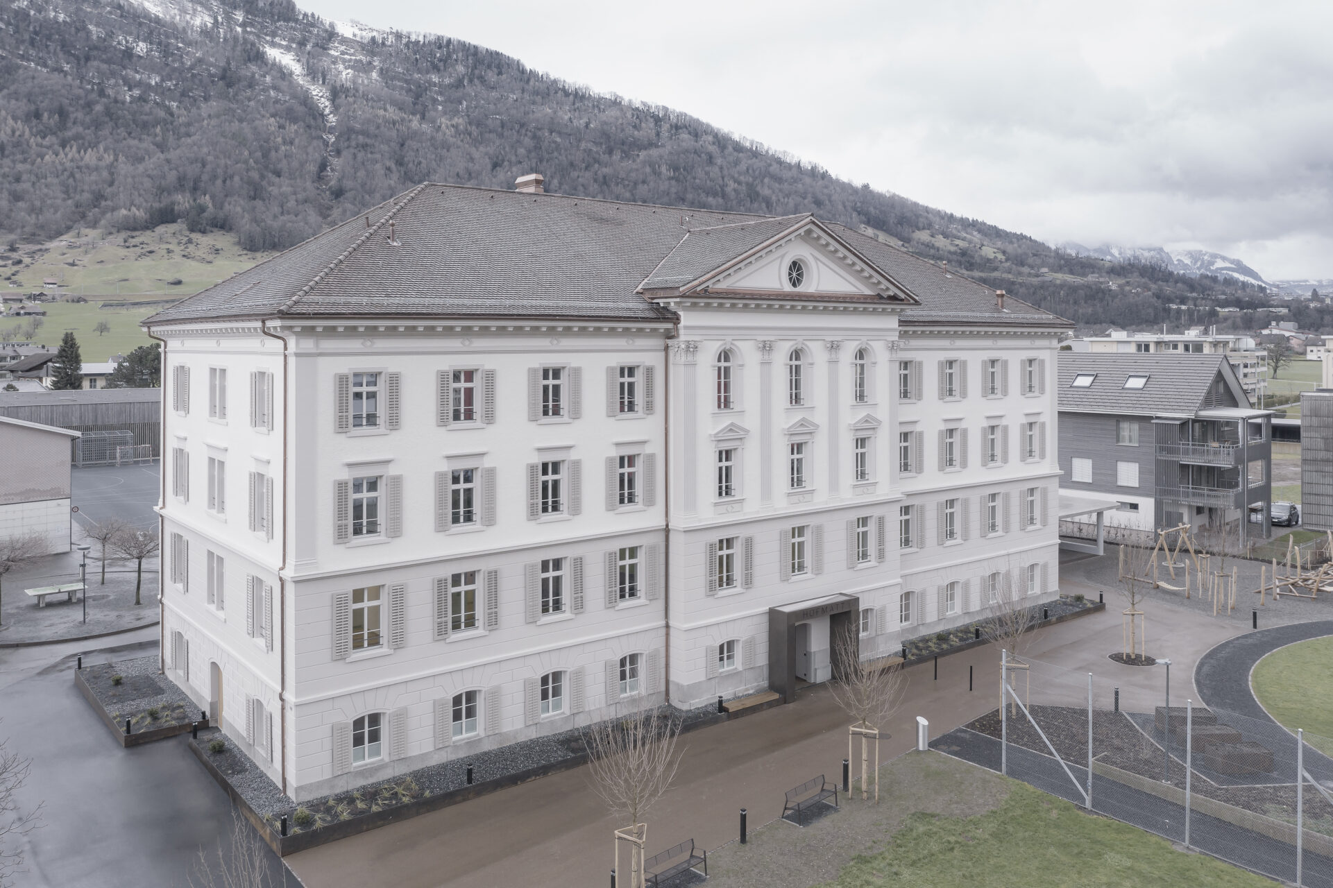 Hofmatt Arth, Aussenaufnahme, marty architektur