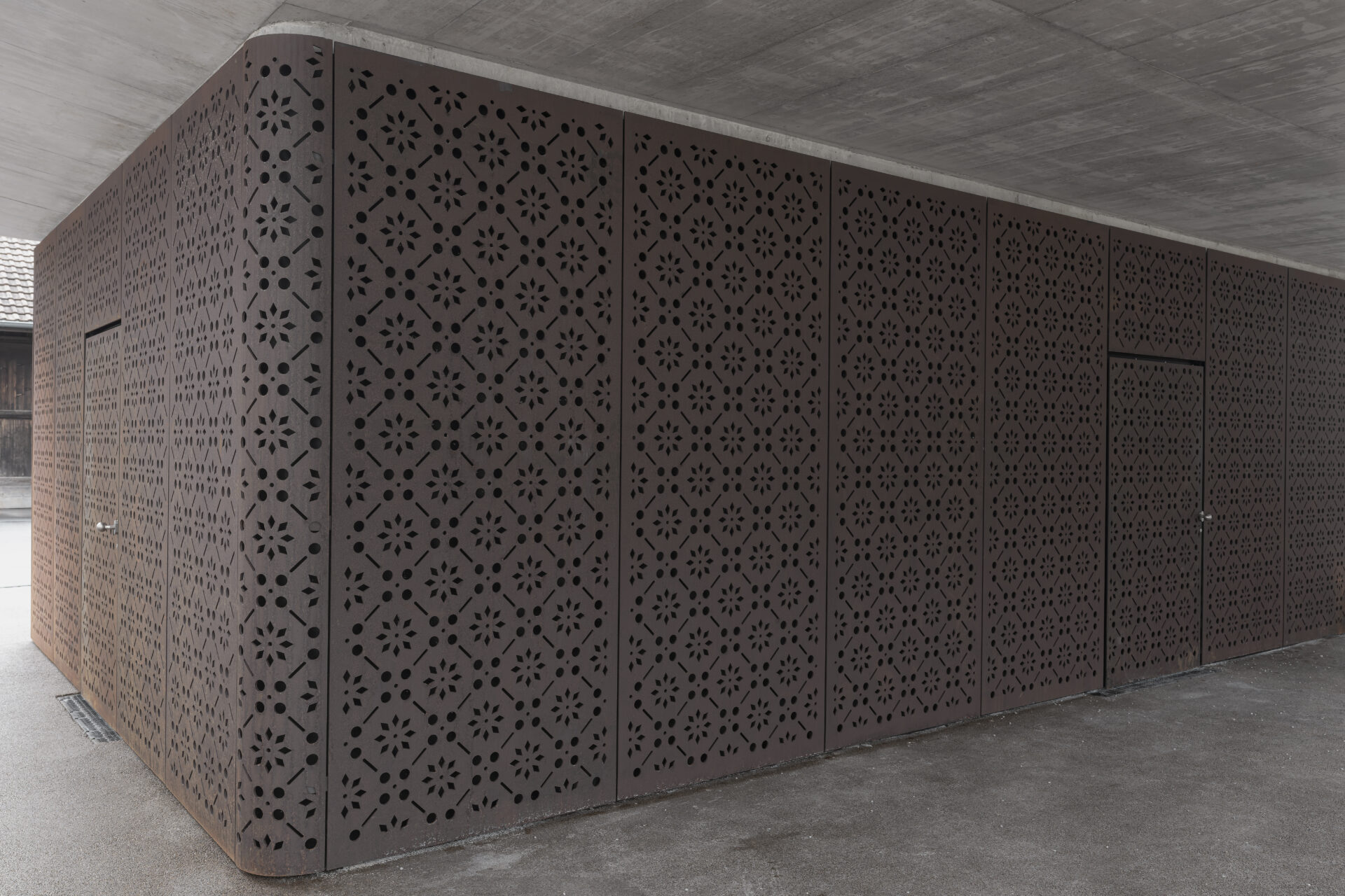 Hofmatt Arth, Unterstand Nebenbau, marty architektur