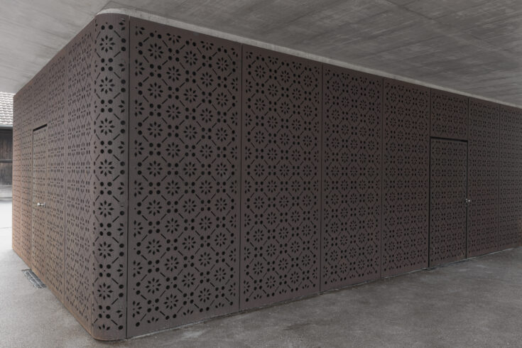 Hofmatt Arth, Unterstand Nebenbau, marty architektur