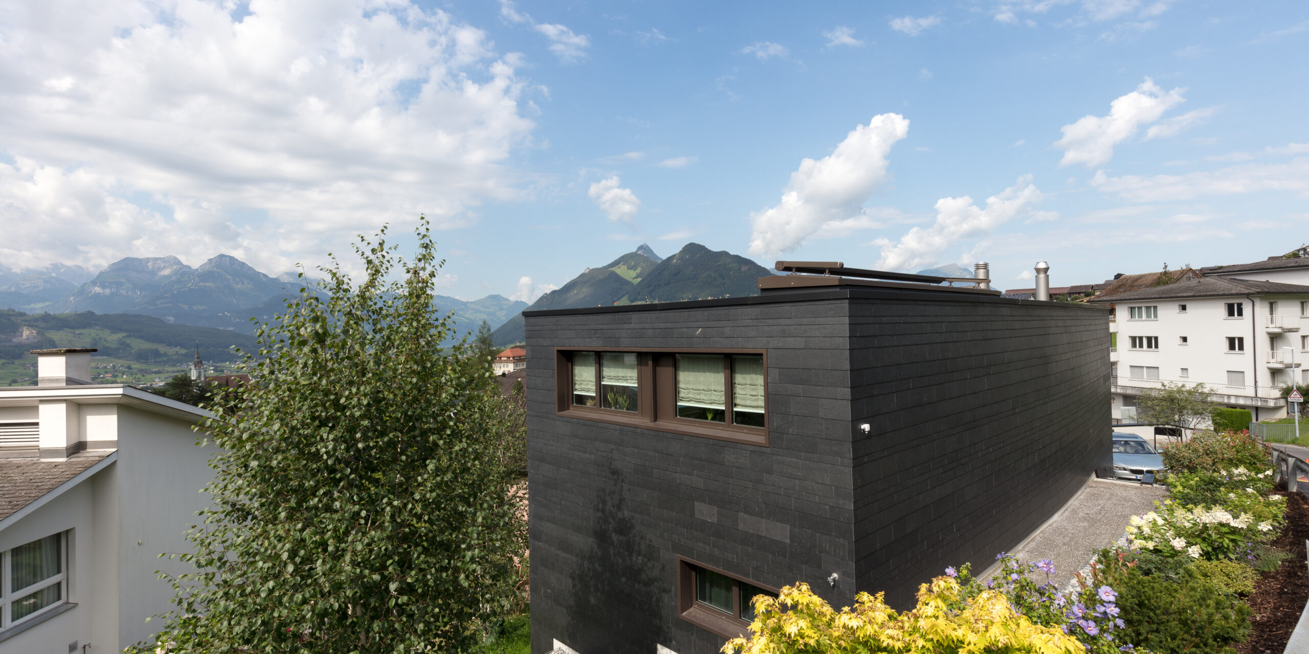 Loostrasse Schwyz, Aussenaufnahme, marty architektur