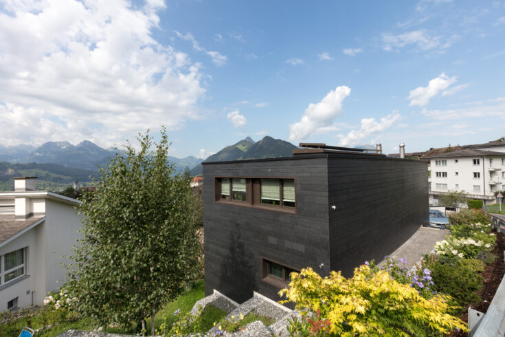 Loostrasse Schwyz, Aussenaufnahme, marty architektur