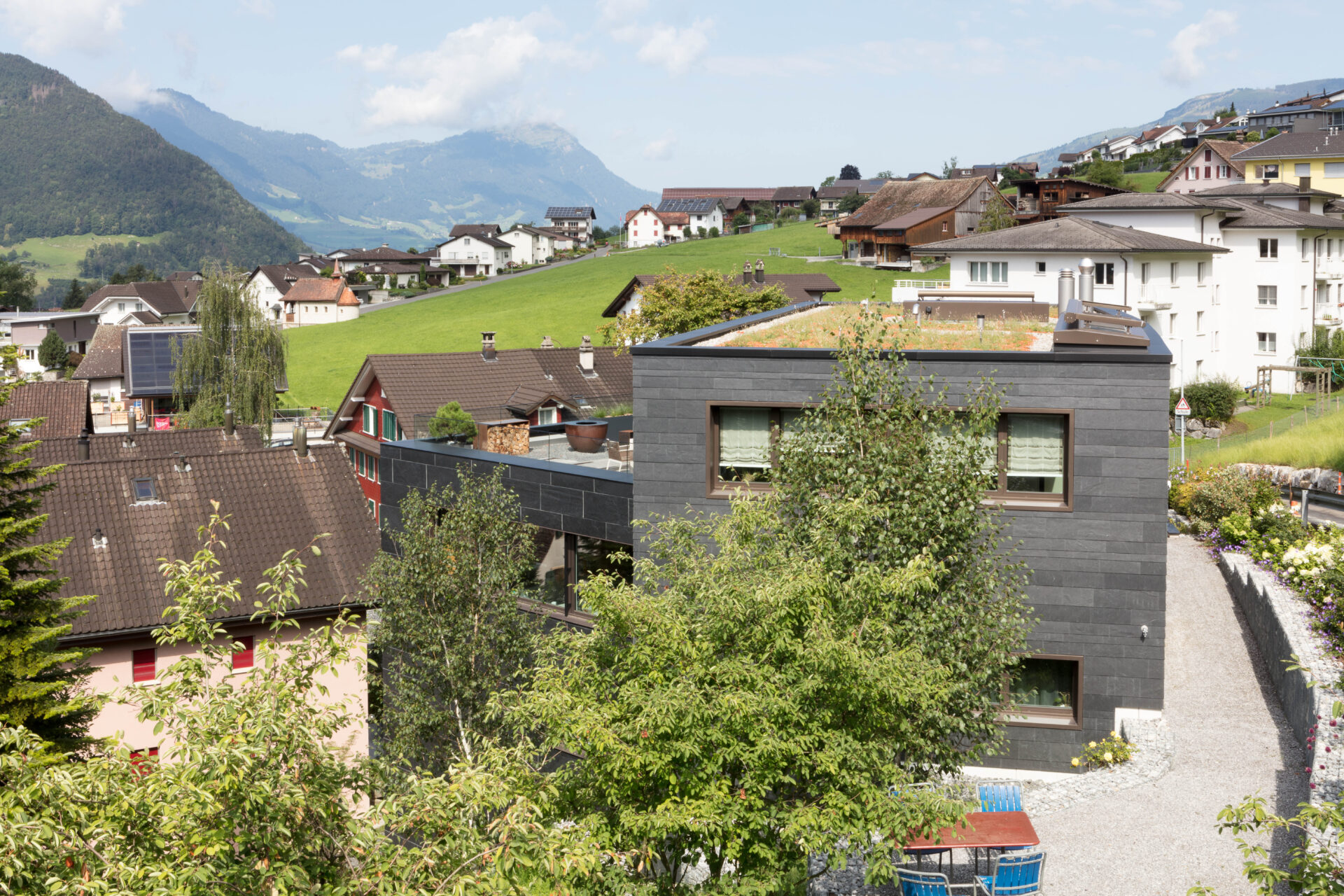 Loostrasse Schwyz, Aussenaufnahme, marty architektur