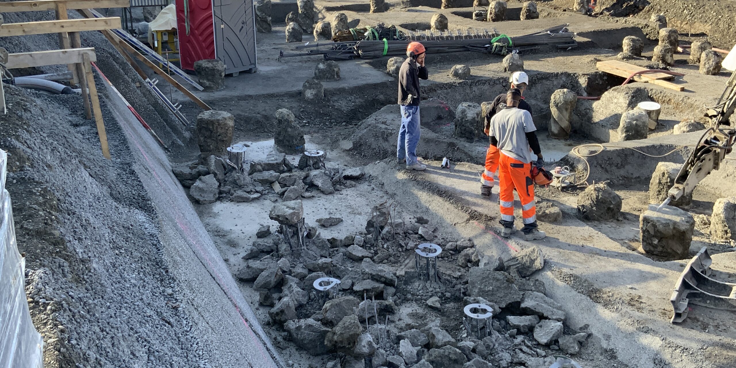 Seestrasse Bäch, Baufoto Tiefbau, marty architektur