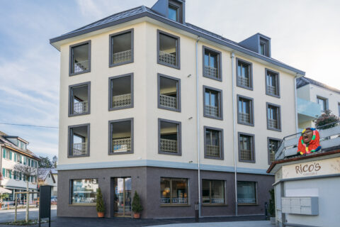 Schützenstrasse Lachen, Aussenaufnahme, marty architektur