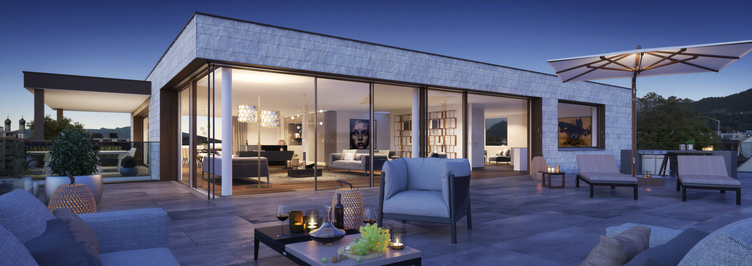 Seegüetli Lachen, Aussenvisualisierung, marty architektur