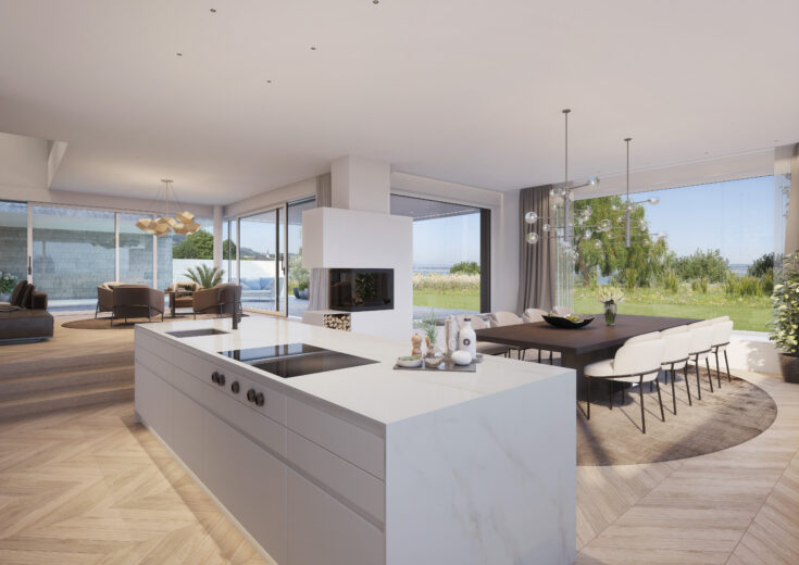 Seegüetli Lachen, Innenvisualisierung, marty architektur