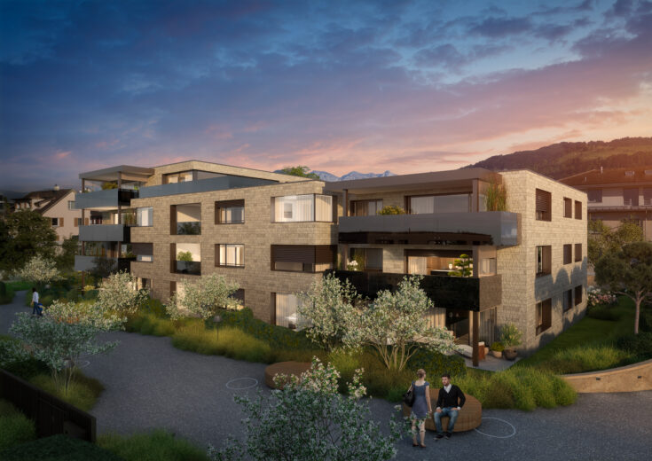 Seegüetli Lachen, Aussenvisualisierung, marty architektur