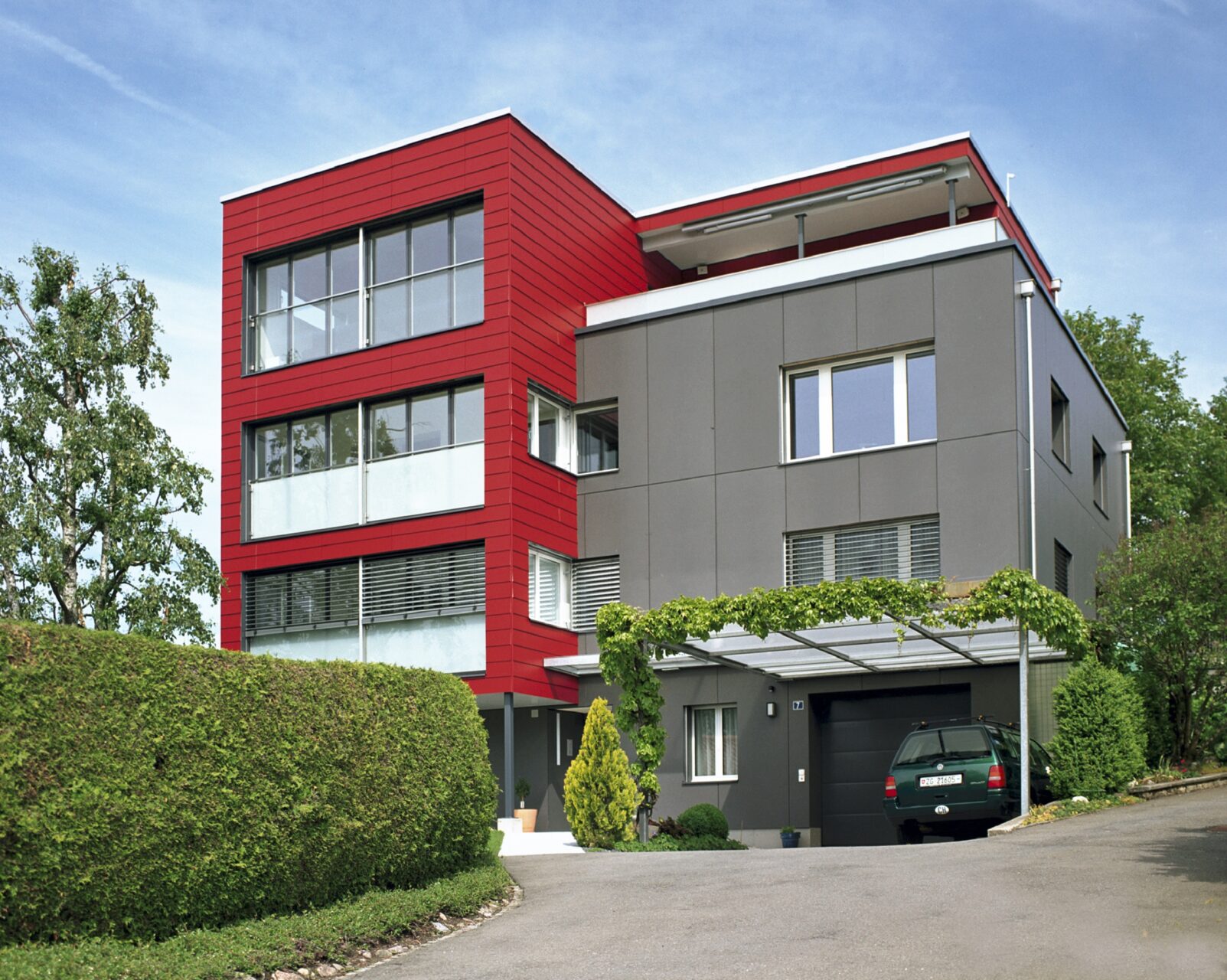 Höhenweg Menzingen, Aussenaufnahme, marty architektur