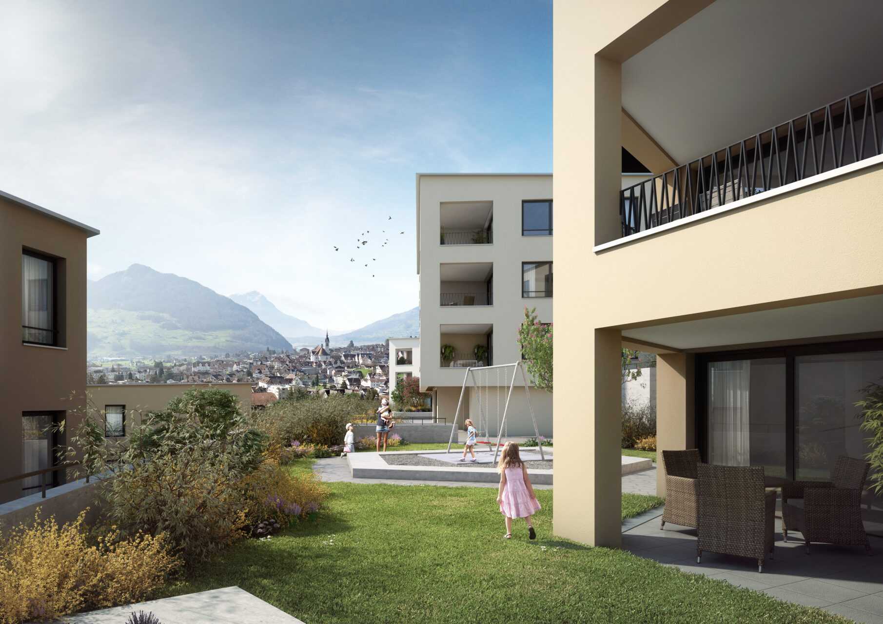 Sytirain Rickenbach, Visualisierung, marty architektur