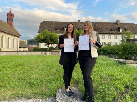 Abschluss Melissa Hardegger und Melinda Ruoss, marty architektur