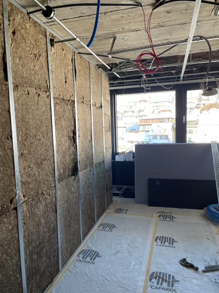 Schwyzer Kantonalbank 4. OG Schwyz, Baufoto, marty architektur