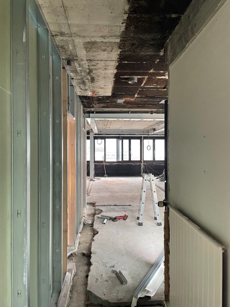 Schwyzer Kantonalbank 4. OG Schwyz, Baufoto, marty architektur