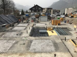 Blumen Müller Schwyz, Baufoto Fundation, marty architektur