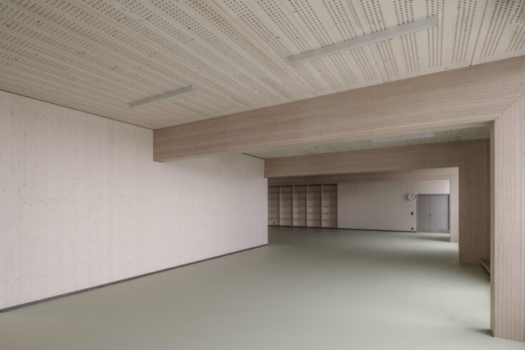 Dreifachturnhalle Pfäffikon, Kraftraum, marty architektur