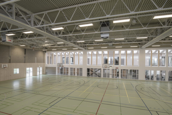 Dreifachturnhalle Pfäffikon, Turnhalle, marty architektur