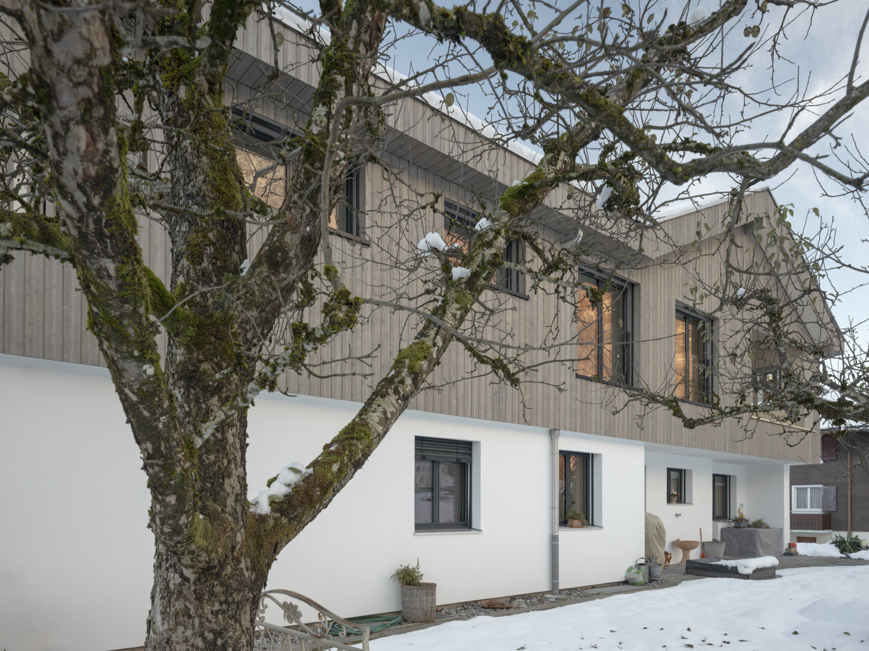 Dammstrasse Muotathal, Aussenaufnahme, marty architektur