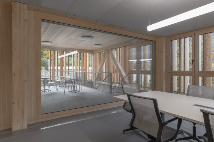 Tierpark Goldau, Verwaltung, Sitzungszimmer, marty architektur ag