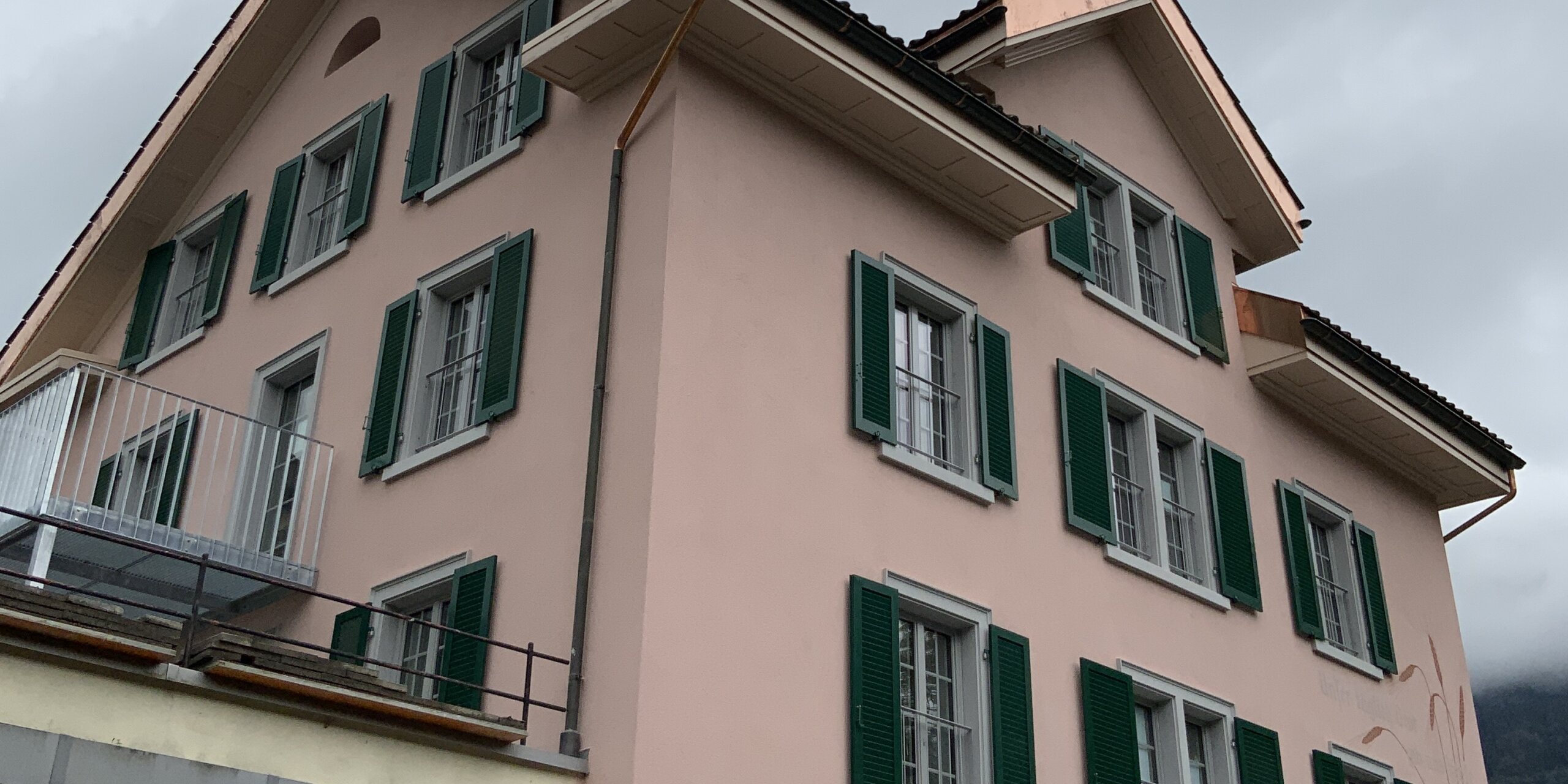 Rigistrasse Goldau, Baufoto Nachher, marty architektur