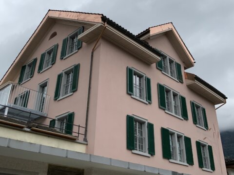 Rigistrasse Goldau, Baufoto Nachher, marty architektur