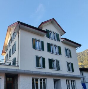Rigistrasse Goldau, Baufoto Vorher, marty architektur