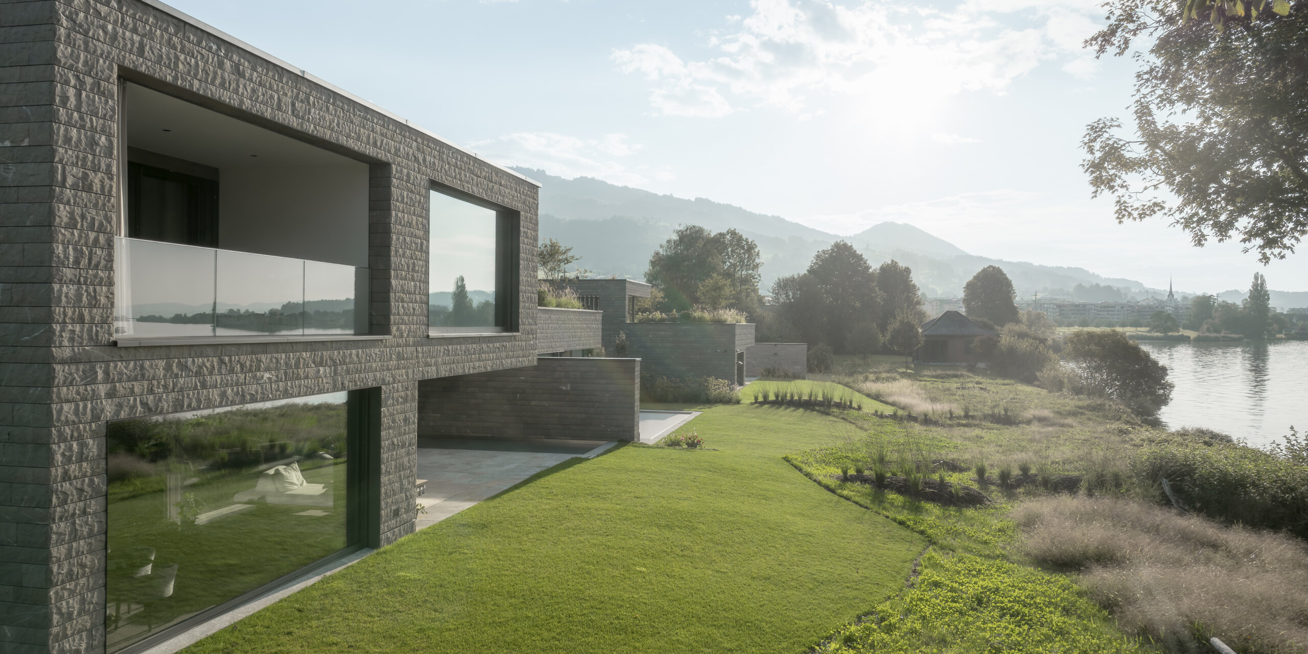 Seegüetli Lachen, Schlussfoto Villen, marty architektur