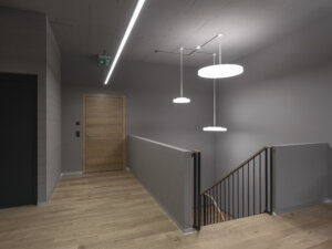 Visz À Visz Ibach, Treuhand, Treppenaufgang, marty architektur ag
